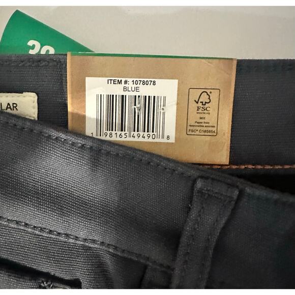 Weatherproof Vintage Fleece Lined Pants / Soft & Warm Canvas Winter Pants NWT - Picture 5 of 7